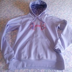 Purple UA hoodie